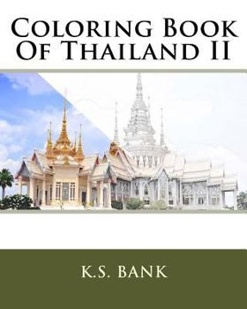 Paperback Coloring Book Of Thailand II Book
