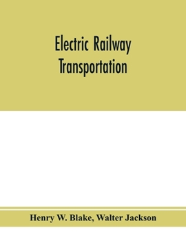 Paperback Electric railway transportation Book