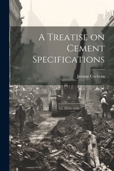 Paperback A Treatise on Cement Specifications Book