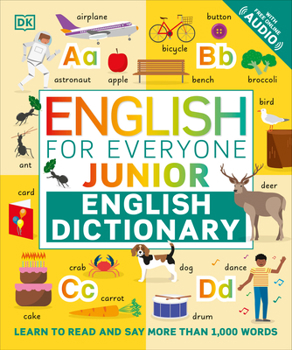 Paperback English for Everyone Junior English Dictionary: Learn to Read and Say 1,000 Words Book
