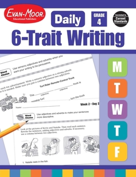 Paperback Daily 6-Trait Writing, Grade 4 Teacher Edition Book