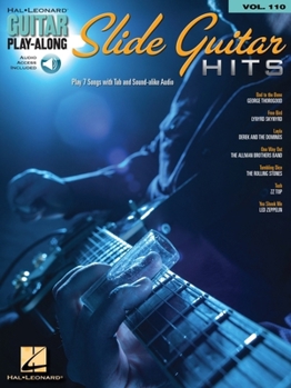 Paperback Slide Guitar Hits Guitar Play-Along Volume 110 - Book/Online Audio Book
