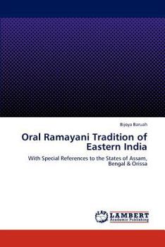Paperback Oral Ramayani Tradition of Eastern India Book