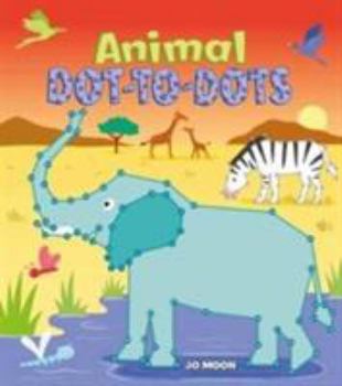 Paperback Animal Dot To Dots Book