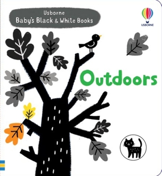 Board book Baby's Black and White Books: Outdoors Book