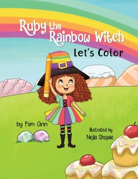 Paperback Ruby the Rainbow Witch Let's Color: Coloring Book