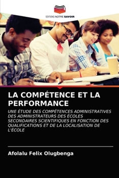 Paperback La Compétence Et La Performance [French] Book