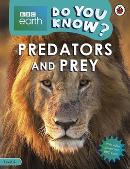 Paperback Do You Know Level 4 BBC Earth Predators Book