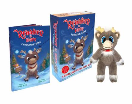 Hardcover Reindeer in Here (Book & Plush): A Christmas Friend -- A Simply Magical Tradition Book