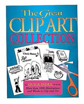 Paperback The Great Clip Art Collection Book