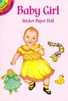 Paperback Baby Girl Sticker Paper Doll Book