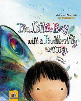 Paperback The little boy with a butterfly wing Book