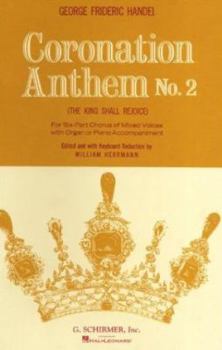 Paperback Coronation Anthem No. 2: Piano the King Shall Rejoice Voice Score Book