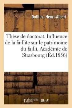 Paperback Thèse de Doctorat. de la Restitution En Entier En Droit Romain [French] Book