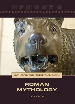 Library Binding Roman Mythology Book
