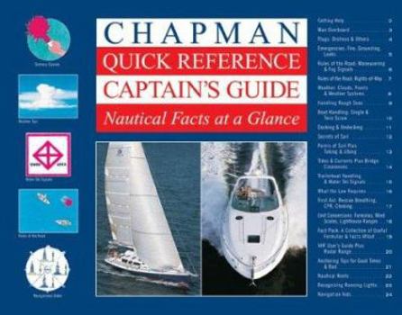 Spiral-bound Chapman Quick Reference Captain's Guide: Nautical Facts at a Glance Book