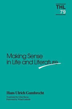 Paperback Making Sense in Life and Literature: Volume 79 Book
