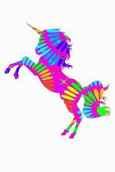 Paperback Rainbow Unicorn: Blood Sugar Tracker Book