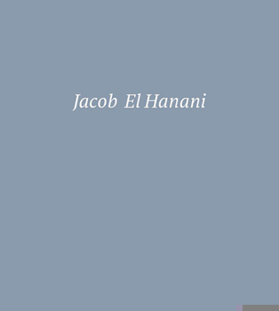 Hardcover Jacob El Hanani: Recent Works on Canvas Book