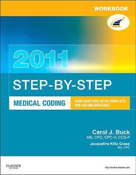 Paperback Step-by-Step Medical Coding 2011 Book