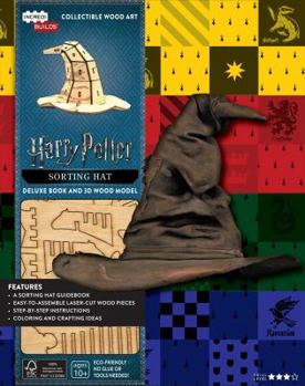 Hardcover Incredibuilds: Harry Potter: Sorting Hat Deluxe Book and Model Set Book