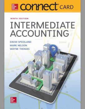 Hardcover Connect Access Card for Intermediate Accounting Book