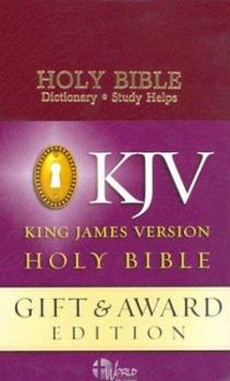 Leather Bound Gift and Award Bible-KJV Book