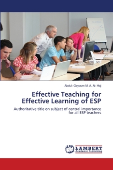 Paperback Effective Teaching for Effective Learning of ESP Book