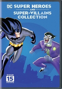 DVD DC Super Heroes and Super Villains Collection Book