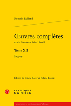 Paperback Oeuvres Completes: Peguy [French] Book