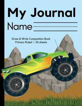 Paperback My Journal: A draw-and-write primary composition notebook for children in preschool (Pre-K) and grades K-2; softcover, 7.5" x 9.75 Book