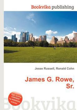 Paperback James G. Rowe, Sr. Book