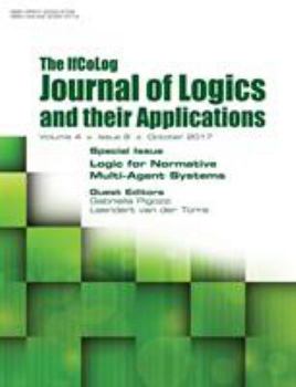 Paperback Ifcolog Journal of Logics and their Applications Volume 4, number 9. Logic for Normative Multi-Agent Systems Book