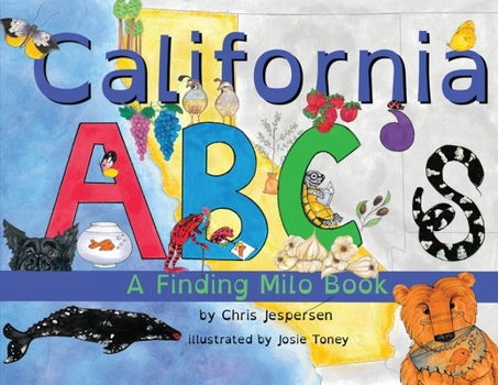 Paperback California ABC's: A Finding Milo Book