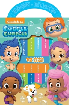 Product Bundle Nickelodeon Bubble Guppies: 12 Board Books Book