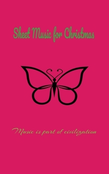 Paperback Sheet Music for Christmas Book
