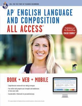 Paperback AP(R) English Language & Composition All Access Book + Online + Mobile Book