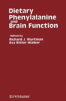 Paperback Dietary Phenylalanine and Brain Function Book