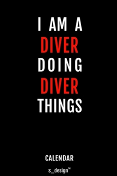 Calendar for Divers / Diver: Everlasting Calendar / Diary / Journal (365 Days / 3 Days per Page) for notes, journal writing, event planner, quotes & personal memories