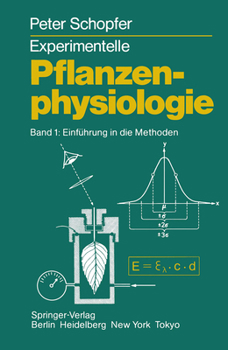 Paperback Experimentelle Pflanzenphysiologie: Band 1 Einführung in Die Methoden [German] Book