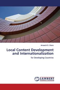Paperback Local Content Development and Internationalization Book
