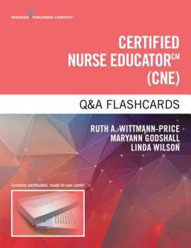 Misc. Certified Nurse Educator Q&A Flashcards Book
