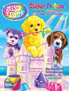 Paperback Lisa Frank Sticker Fantasy Book