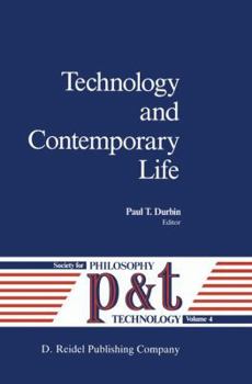 Paperback Technology and Contemporary Life Book