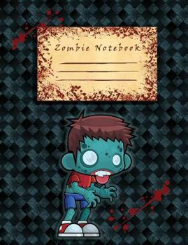 Zombie Notebook: Wide Ruled Children's Composition Notebook 100 sheets / 200 pages, 9-3/4" x 7-1/2"