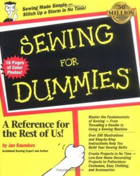 Paperback Sewing for Dummies Book