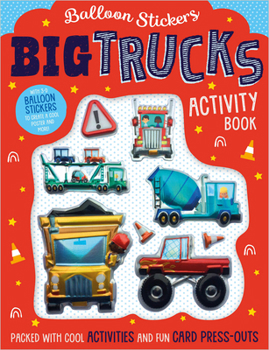 Paperback Big Trucks Activity Book