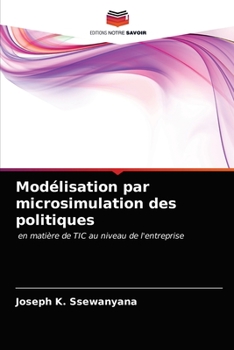 Paperback Modélisation par microsimulation des politiques [French] Book