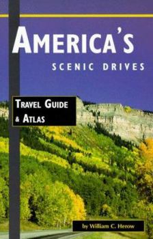 Paperback America's Scenic Drives: Travel Guide and Atlas Book