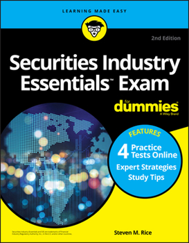 Paperback Securities Industry Essentials Exam for Dummies with Online Practice Tests Book